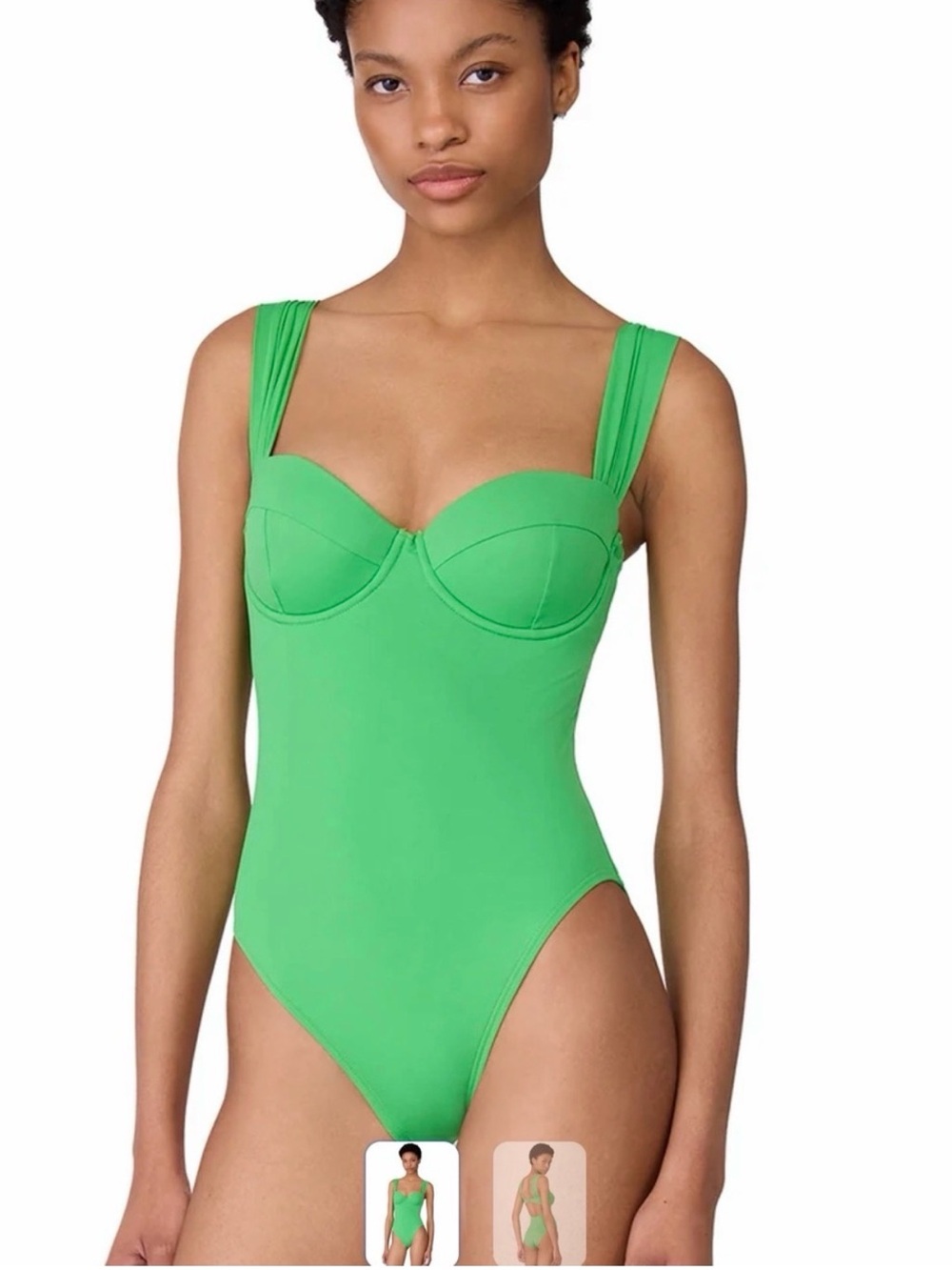 kate spade Bright Green One-Piece Swimsuit